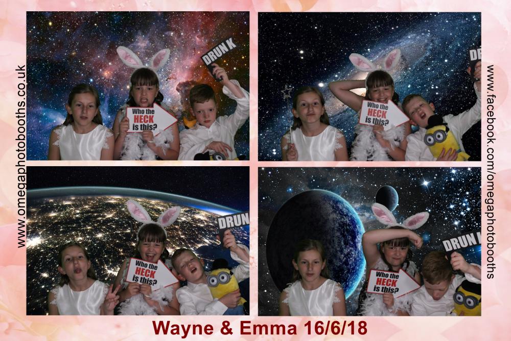Emma & Wayne's Wedding | View more photos from the event at gallery.omegaphotobooths.co.uk/u/Omega-Photobooths/Emma-Waynes-Wedding